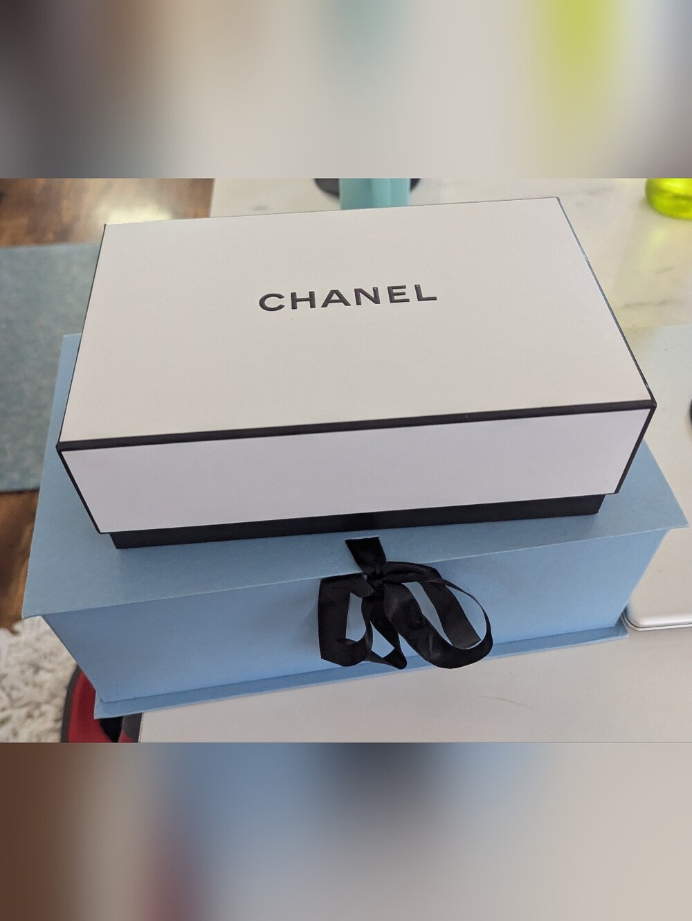 chanel empty box